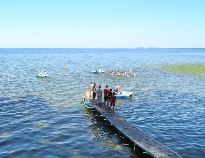 Оборудованный пляж - Санаторий «Журавушка»